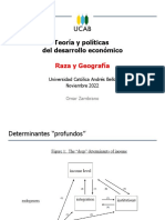 Semana 6 - Raza y Geografía