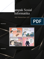 Dampak Sosial Informatika