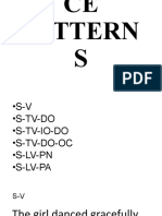 Sentence Patterns