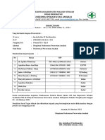 Surat Tugas Eg Pelaksanaan DM & Hipertensi PTM