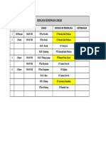 Daftar Lokasi Dan Konsultan