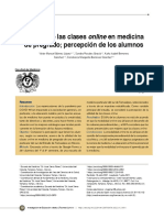 Utilidad de Las Clases Online en Medicina de Pregrado Universidad de Mexico