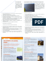 Ficha Ventajas y Desventajas de Los Paneles Solares