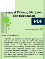 Peluang Fungsi Marginal Dan Kebebasan