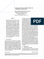 Relational Learning of Pattern-Match Rules For Information Extraction