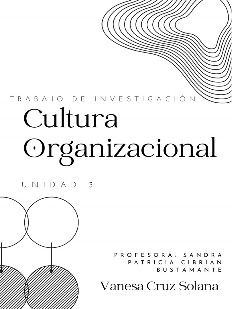 Cultura Organizacional | PDF | Cultura organizacional | Psicología ...