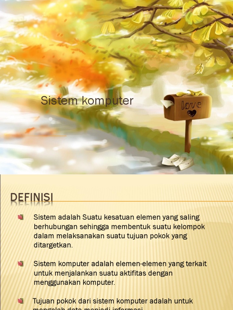 Presentasi sistem komputer pdf