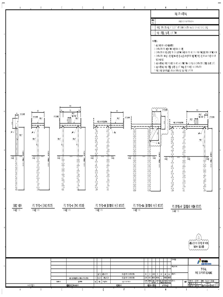Pipe Support Model PDF