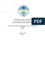 Analisis de La Importancia de Los Costos para La Toma de Decisiones