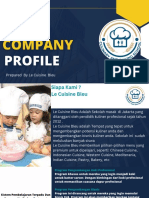 Company Profile Le Cuisine Bleu