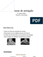 Fracturas de Astrágalo