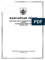 Dokumen Rancangan Akhir RKPD Tahun 2023