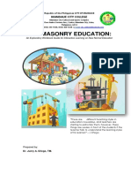 Masonry Education: An Interactive Learning Guide