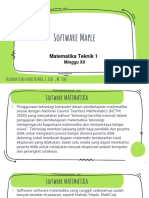 Materi MTKT M12 (Maple)