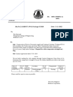 Cover Letter For Cube Test FRD - Thiagarajar Engg CLG