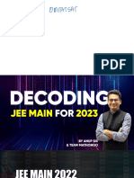 Decoding JEE Main For 2023 - Most Detailed Analysis by MathonGo