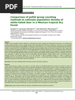 Download Comparison of pellet-group counting methods to estimate population density of white-tailed deer in a Mexican tropical dry forest by Salvador Mandujano Rodrguez SN60989354 doc pdf