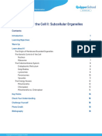 1.3 Components of The Cell II Subcellular Organelles 0