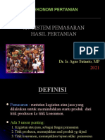 Pemasaran Hasil Pertanian