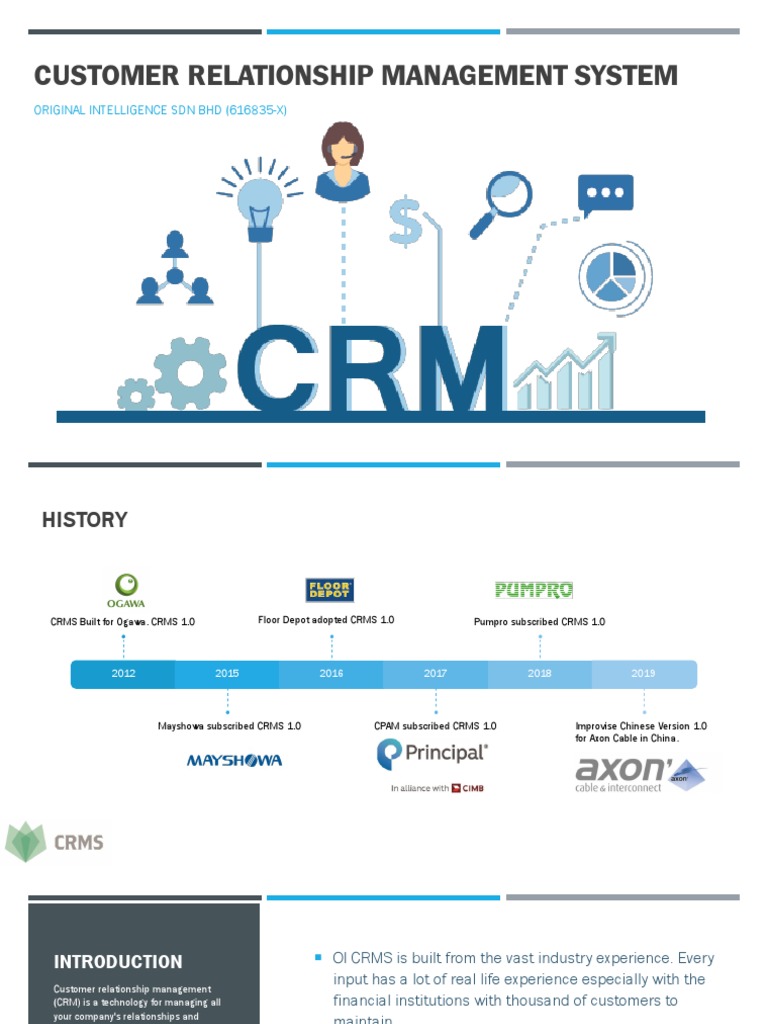 OI Customer Relationship Management System | PDF