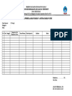 Agenda Harian Guru SD Kurikulum2013