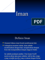 IMAN YANG SEJATI