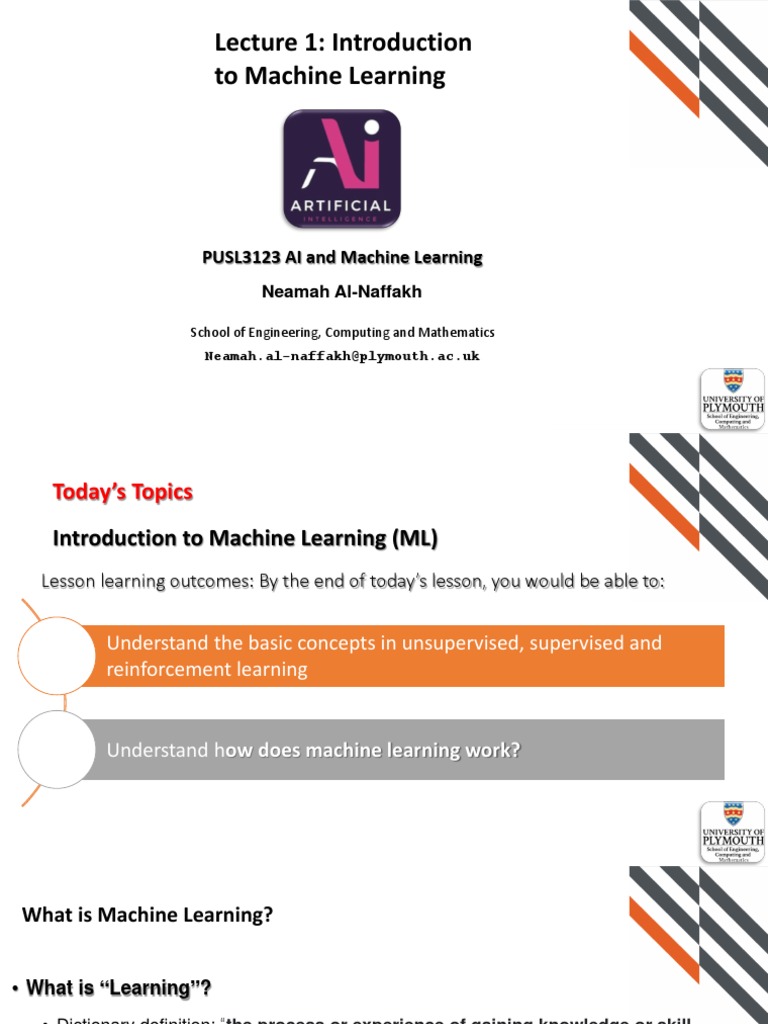 02 ML | PDF | Machine Learning | Learning