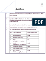 Guideline - Assessment Sheets