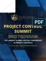 2022 Project Control Summit Program-May5