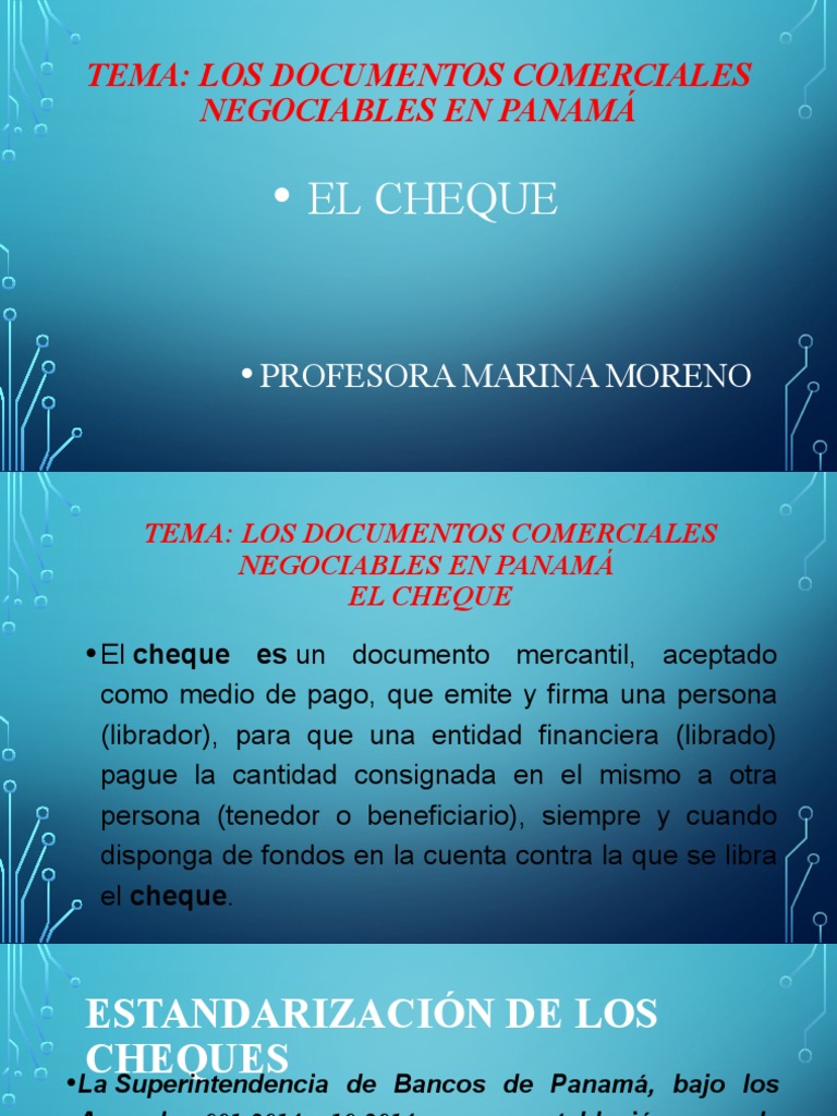 El Cheque Pdf