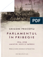 Parlamentul in Pribegie - 1916-1918