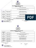 Individual Workweek Plans