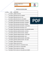 IMF-380-00 Master LIST OF FORMS