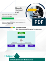 EKII IUP Week 8 - Multinational Financial Management