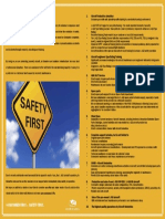 Safety First 2022