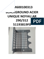 Blackground Acier Unique Noyau Ar 290 312