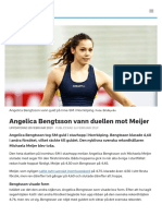 Angelica Bengtsson Vann Duellen Mot Meijer - SVT Sport