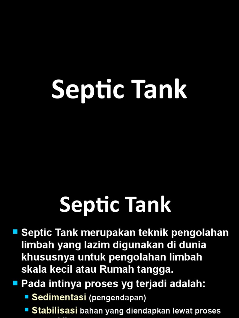 Perbandingan Septik dan Imhoff Tank | PDF | Sains & Matematika ...