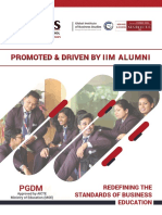 PGDM Brochure & Flyers at Gibs Bangalore - Top PGDM College in Bangalore - Business Management Programme