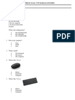 Latihan Soal Uas Bahasa Inggris