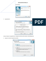 Manual de Instalacion de Mysql