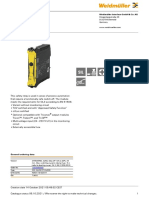 Weidmuller SIS - 1303890000 - SCS - 24VDC - P1SIL3DS - en