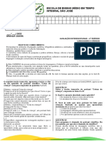 Avaliação Global - 4° - Período - LC - Nem