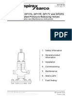 Spirax Pressure Reducing Valves DP17-IM-P100-05-EN