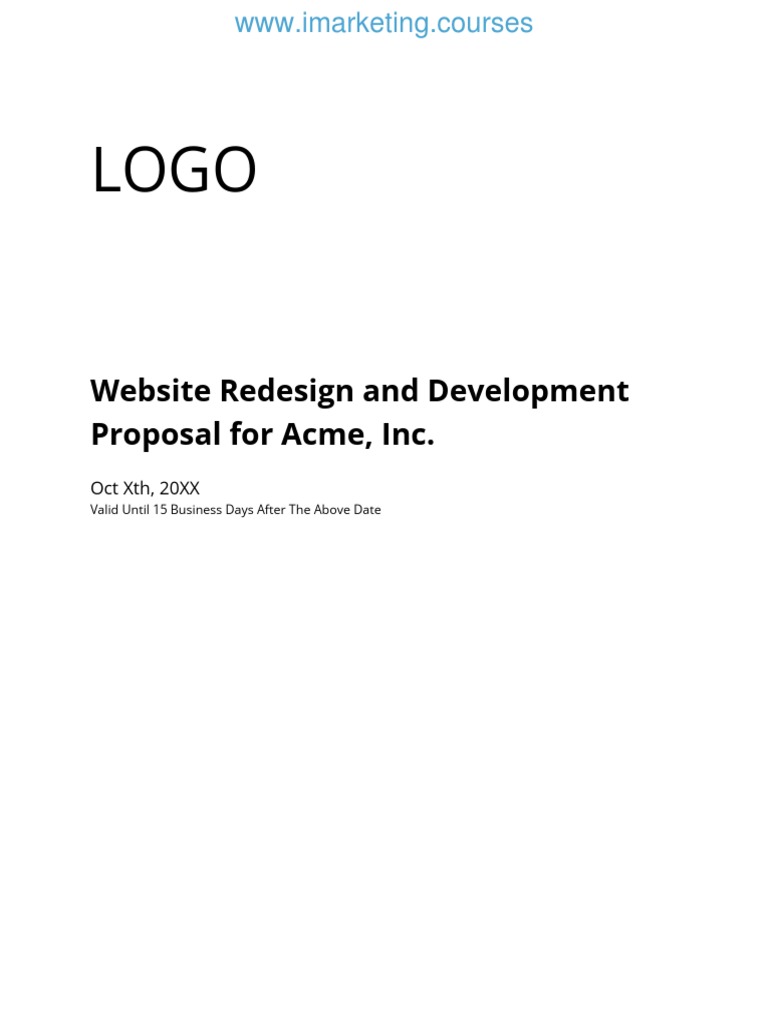 04 - Proposal Template | PDF