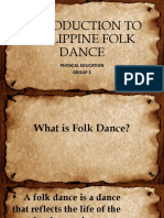Introduction To Philippine Folk Dance