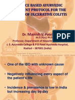 Ulcerative Colitis (7th Euro-India ICHM, Kottayam)