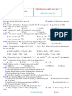 Bo de Kiem Tra Giua HK1 Hoa 11 Co Dap An