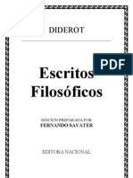Diderot - Escritos filosóficos