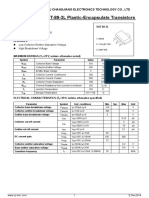 SOT-89-3L Plastic-Encapsulate Transistors: Jiangsu Changjiang Electronics Technology Co., LTD